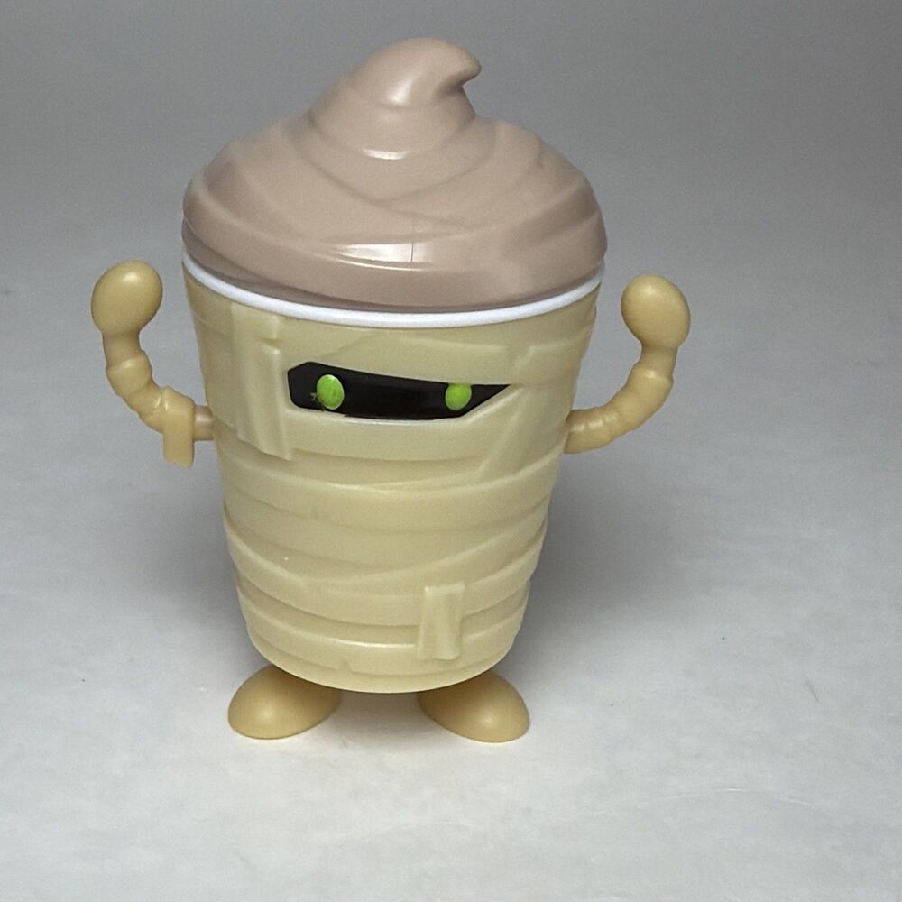Wendy's Halloween Frosty Frights 2025 Yummy Mummy Kids Meal Toy